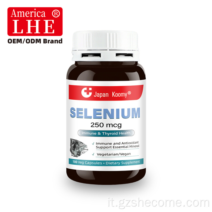 Shecome Selenium Capsules Supporto immunitario antiossidante